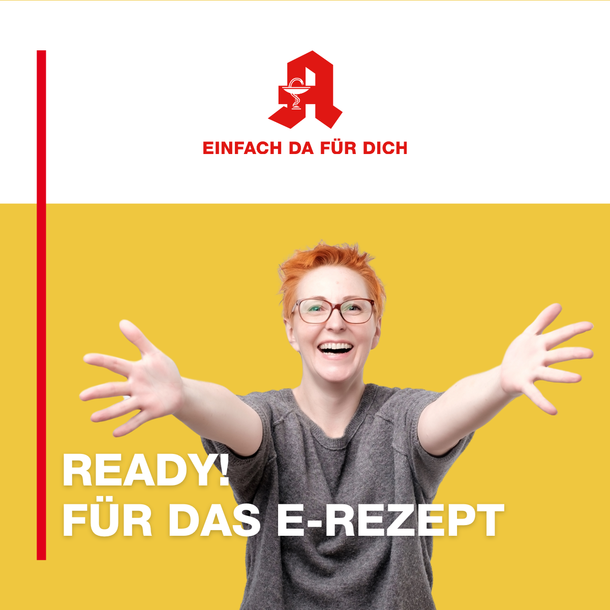 Werbung für das E-Rezept